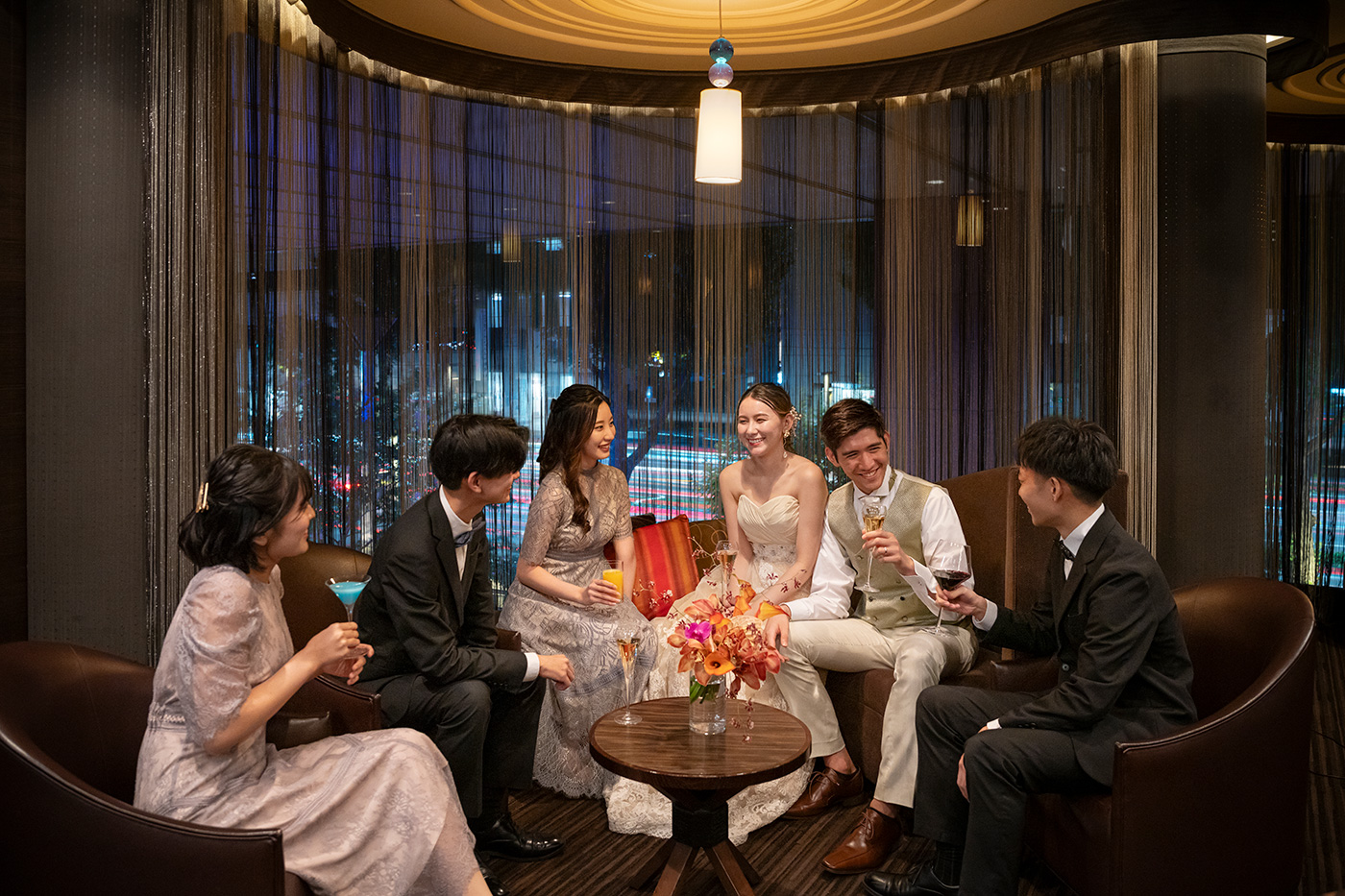 Mezzanine Bar Wedding Party Plan表示